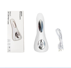 ThreeH packaging includes box, handheld lamp, USB cable, and manual.