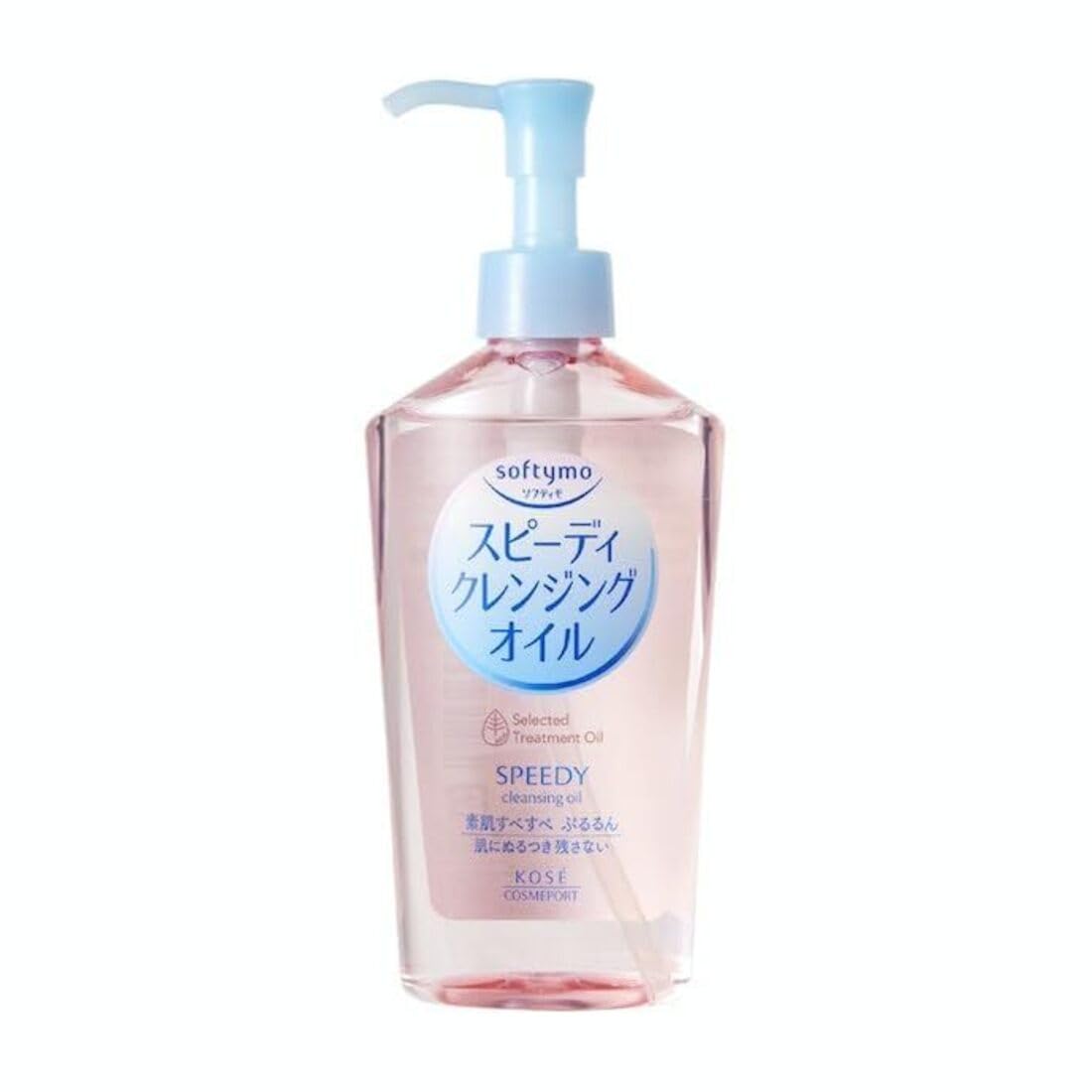 Thunder Tech KOSE Softymo cleansing oil bottle front view for quick makeup removal