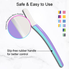 THURLADY dermaplane tool helps precise eyebrow shaping