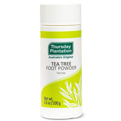 Thursday Plantation Tea Tree Foot Powder for odor control and fresh feet