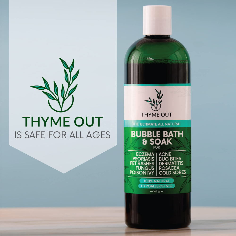Thyme Out colloidal oatmeal soothes and nourishes dry skin