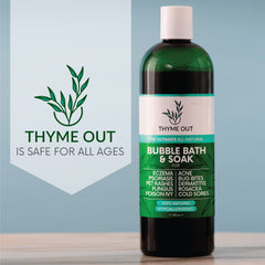 Thyme Out colloidal oatmeal soothes and nourishes dry skin