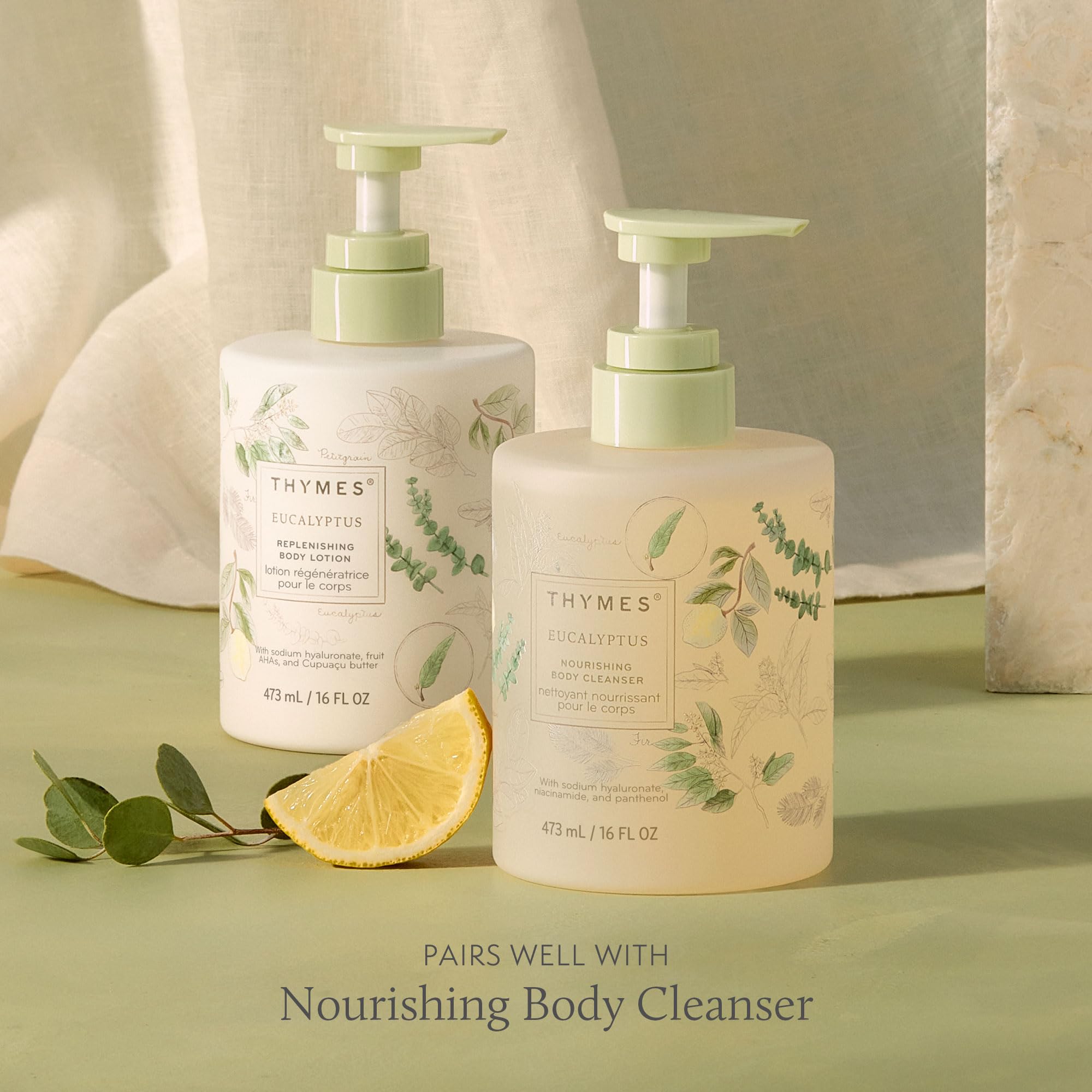 Fruit AHAs offer gentle renewal for a refreshed texture.