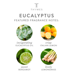 Artisan packaging of Thymes eucalyptus hand cream