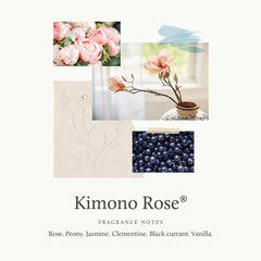Thymes Kimono Rose bath soap lather during use shows rich texture.