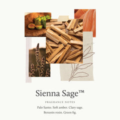Thymes Siena Sage scent evokes warm woods for a comforting wash
