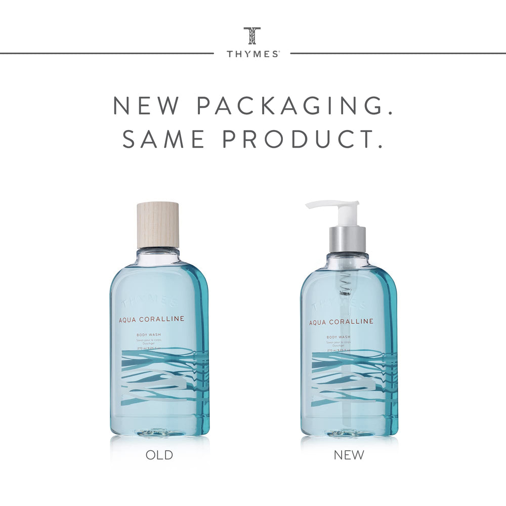 Thymes water-lily foam shows a refreshing, hydrating cleanse.