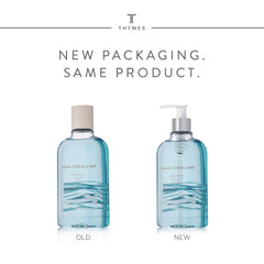 Thymes water-lily foam shows a refreshing, hydrating cleanse.
