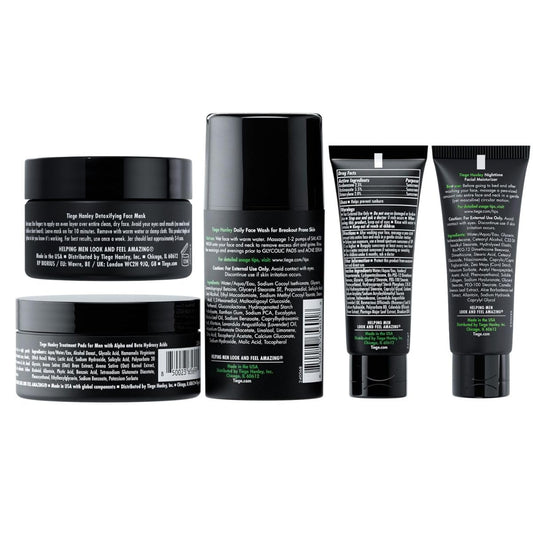 Glycolic Exfoliating Pads refine texture and unclog pores.