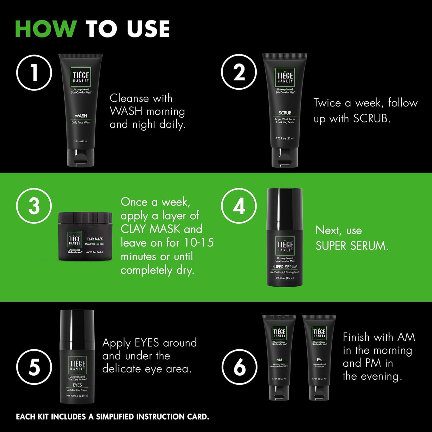 Tiege Hanley Platinum Gift Box Eye Cream reduces puffiness and fine lines.