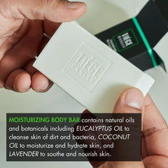 Tiege Hanley Silver lip balm for hydrated, protective lip care.