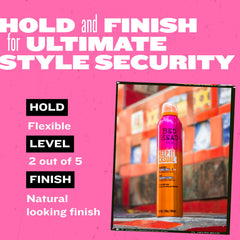 TIGI Bed Head Keep It Casual tropical scent enhances styling sessions