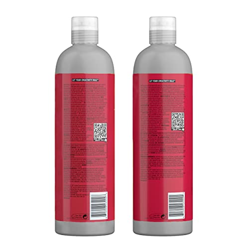 TIGI Bed Head Resurrection conditioner bottle for deep moisture and manageability.