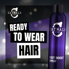 TIGI Catwalk Root Boost Spray Foam multipack packaging for on-the-go volume.