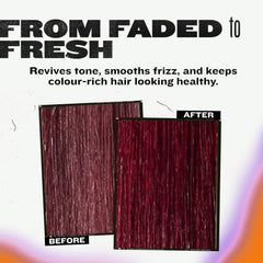 Shampoo lather formed in hand by Colour Goddess