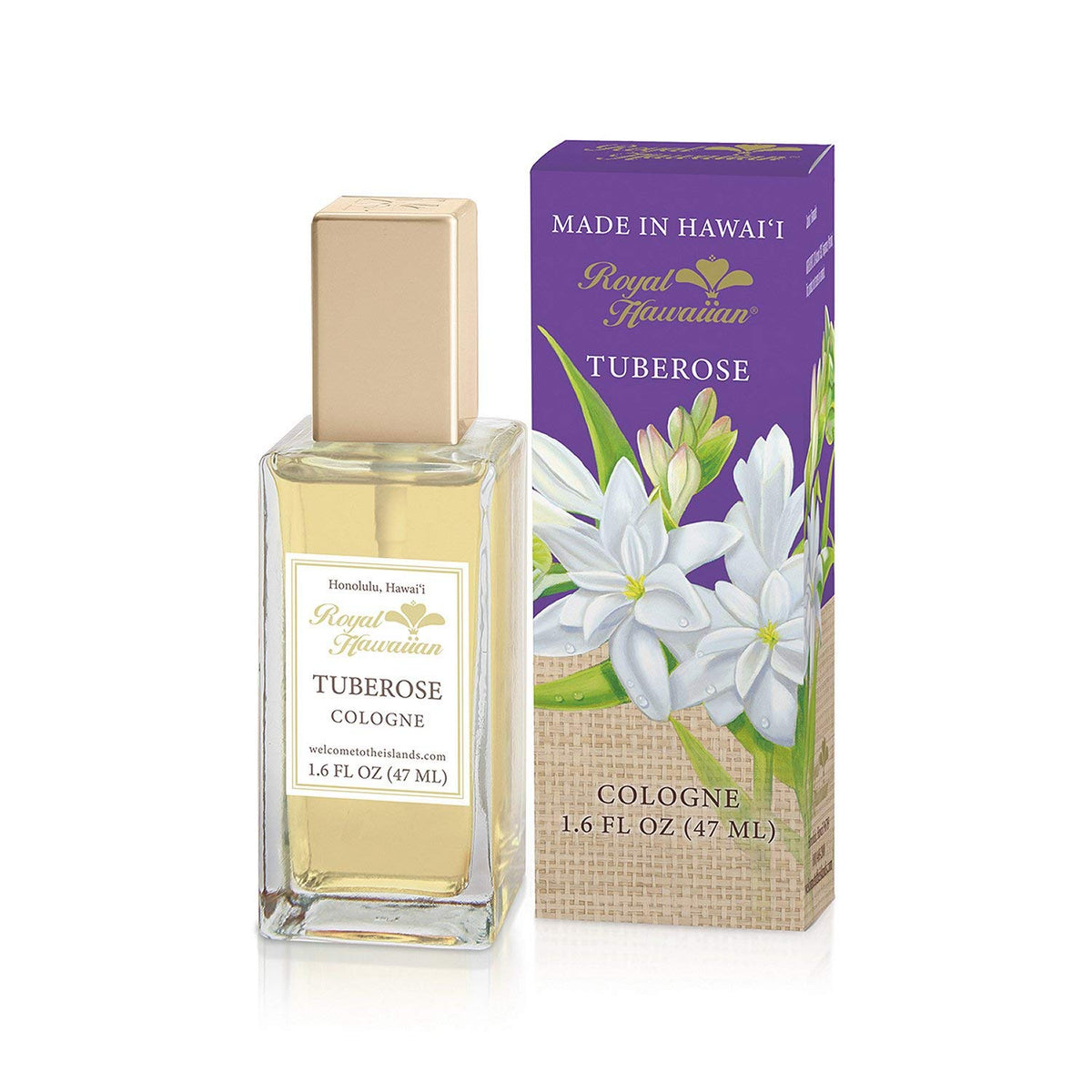 Tikimaster Royal Hawaiian Tuberose spray bottle, ideal for daily wear and tropical floral vibes