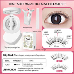 Tiliraiy kit demonstrates no-glue wear with secure magnetic hold