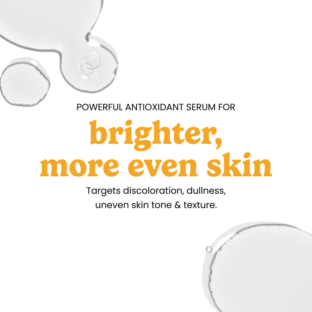 Timeless Skin Care fragrance-free serum packaging pouch open for single-use convenience.