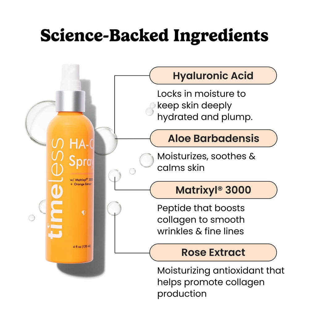 Matrixyl 3000 aloe mist for soothing skin and firming appearance
