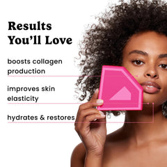 Timeless Skin Care Matrixyl 3000 Serum hydrated skin close-up with glow