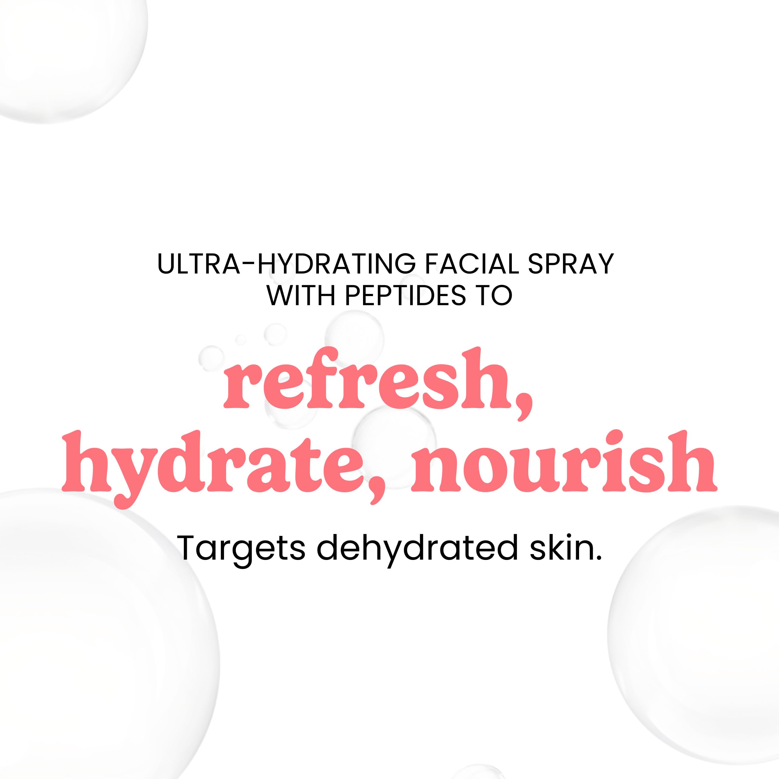 Timeless Skin Care rose extract vitamin-enriched spray bottle highlights skin-supporting ingredients.