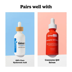 Timeless Skin Care Vitamin C Serum on skin demonstrates subtle glow potential.