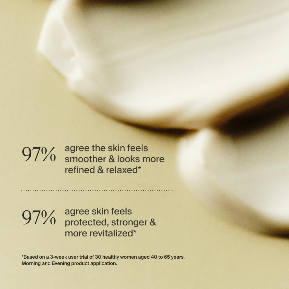 Timeline eye cream packaging highlights Mitopure and Swiss-made quality.