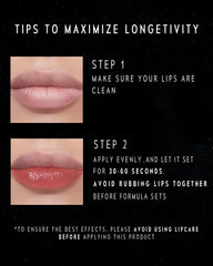 TIMEPHORIA Stellar Dust Lip Stain 09 Enigma deep shade for daily and evening looks.