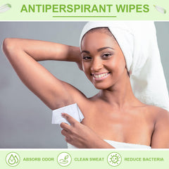 Timgle wipes easy to use for quick underarm refreshment.