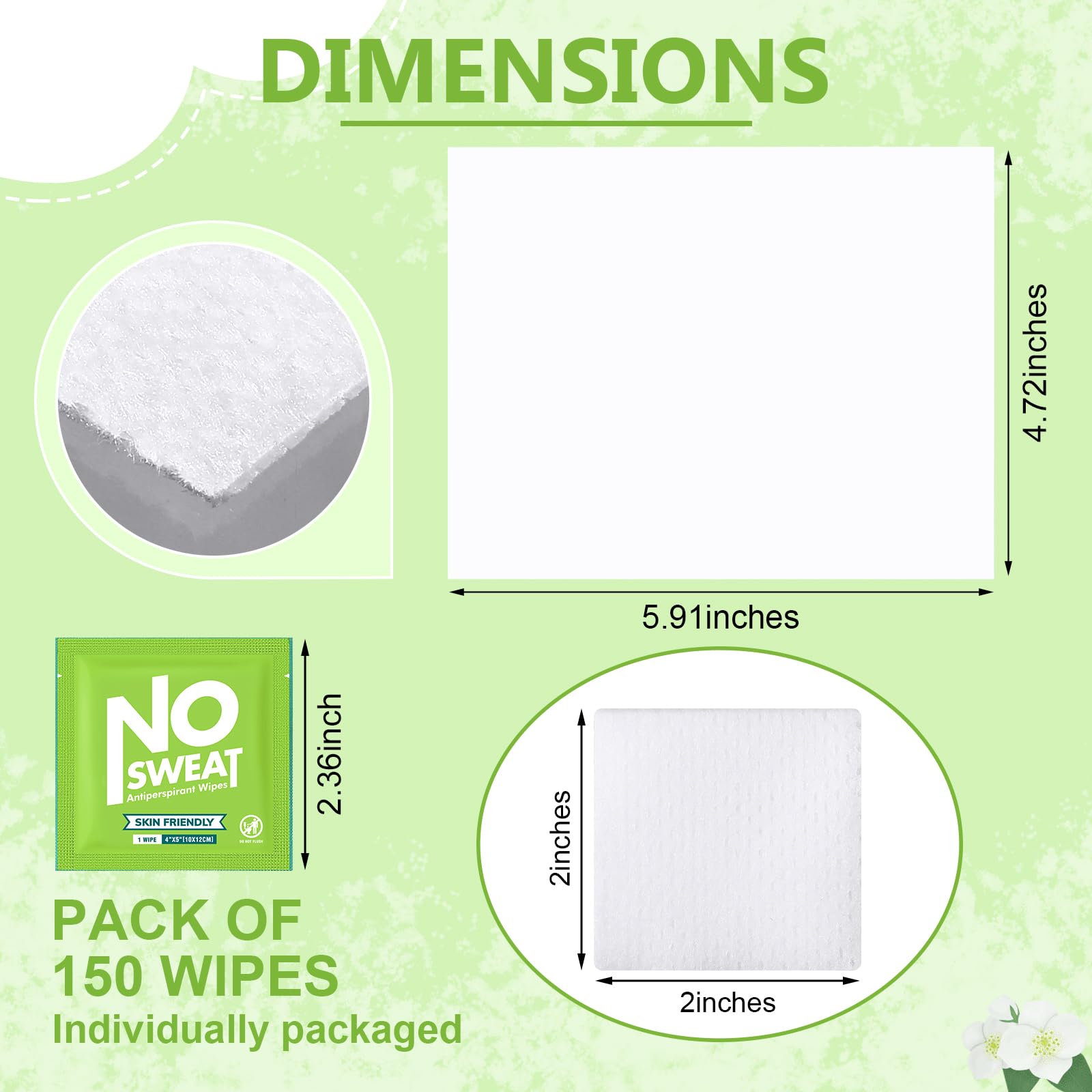 Timgle individually wrapped wipes stay clean and portable.