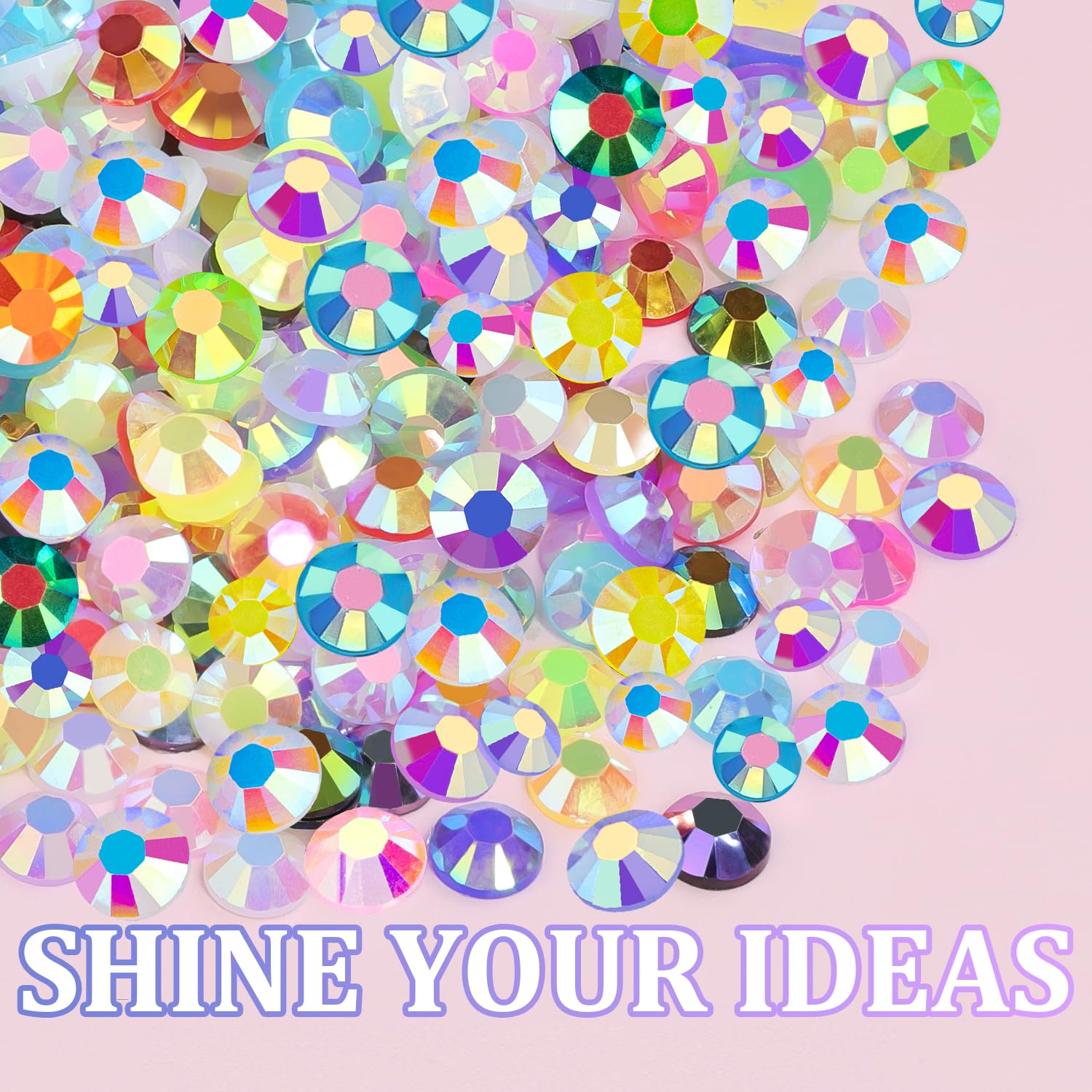 TINKRSTUFF bedazzler kit provides ample supply for large surfaces and detailed designs.