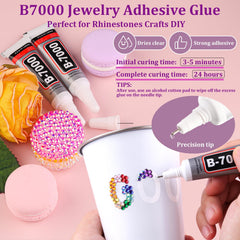 TINKRSTUFF iridescent rhinestones spark vibrant accents for shoes, tumblers, and more.