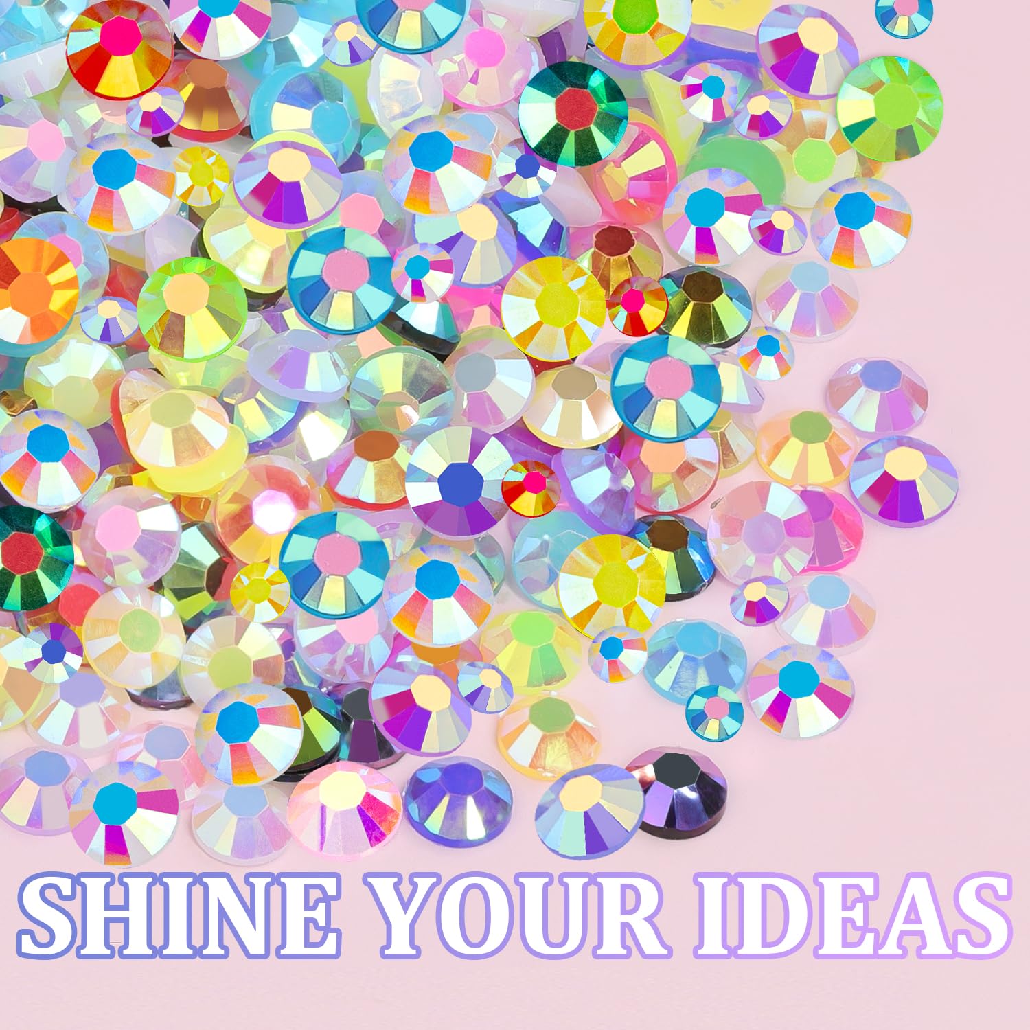 TINKRSTUFF generous supply supports large surfaces like tumblers and frames.