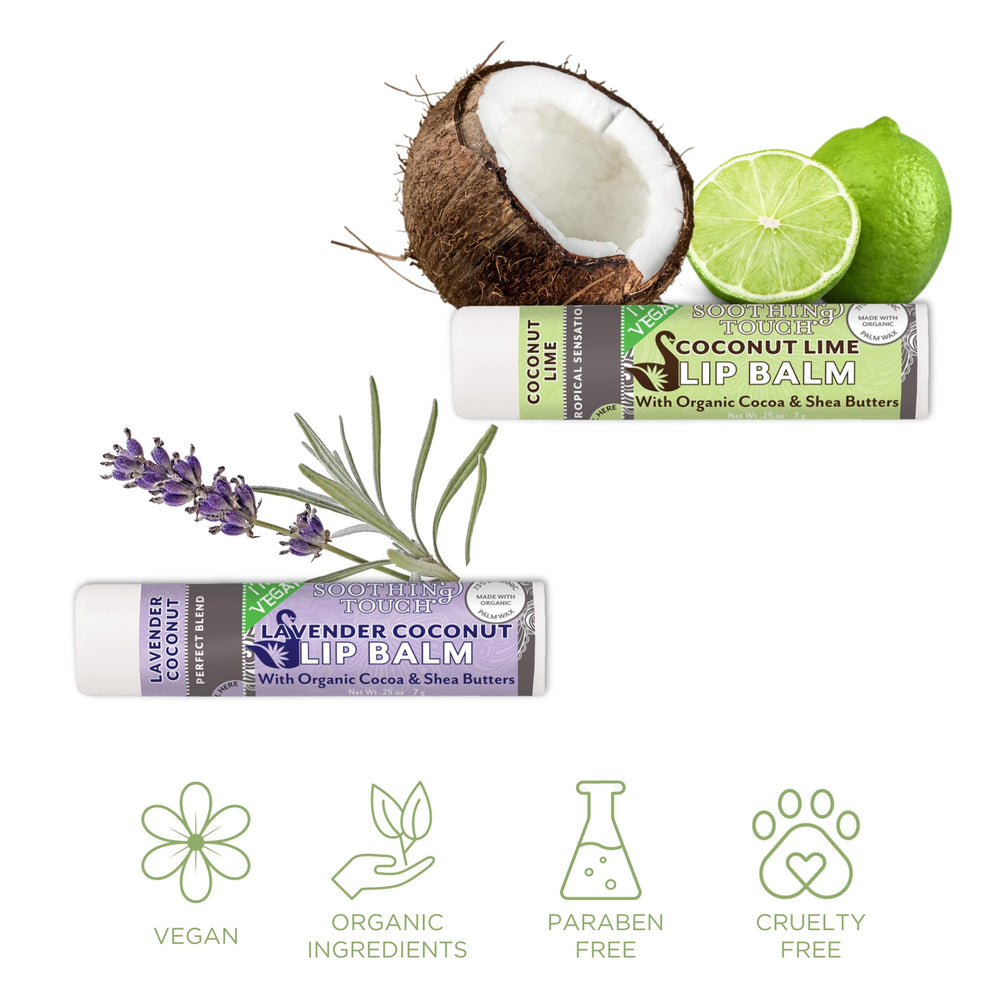 Tiny Seed vanilla rose lip balm with soft scent and hydration