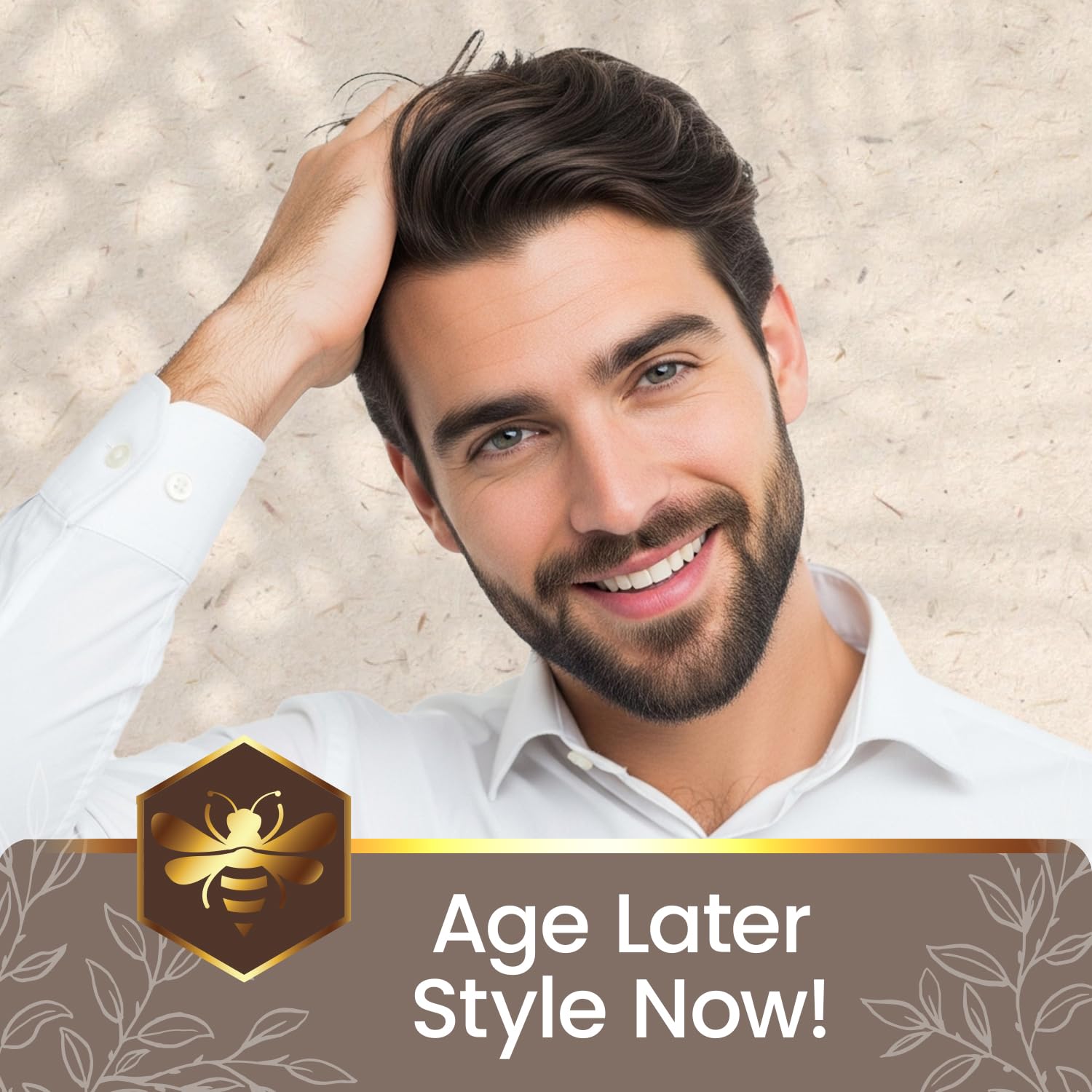 Tio Nacho Anti-Aging Shampoo pump dispenser highlighting convenient daily routine.