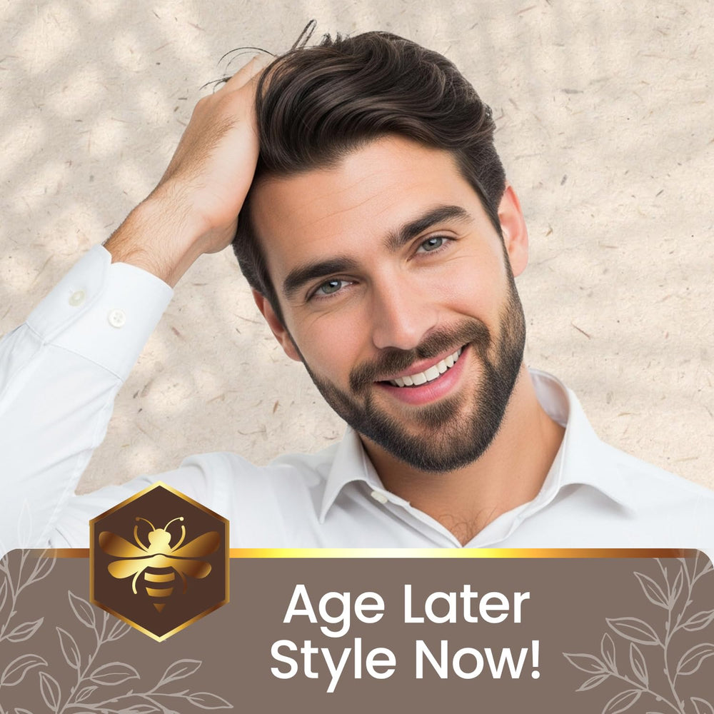 Tio Nacho Anti-Aging Shampoo pump dispenser highlighting convenient daily routine.