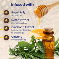 Tio Nacho natural ingredients blend showcased for scalp nourishment
