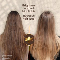 Tio Nacho Royal Jelly nourishing strand detail for stronger, smoother hair feel.