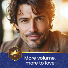 Tio Nacho shampoo close-up shows even distribution across hair.