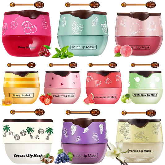 TIRDET honey pot lip balm jar delivering creamy hydration on the go