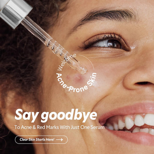 TIRTIR Azelaic Acid Serum texture close-up indicating smoother skin texture.