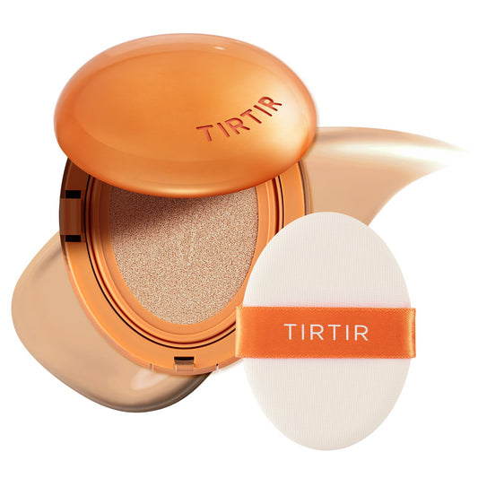 TIRTIR Mask Fit AI-Filter Cushion bottle front showing skin-like semi matte finish