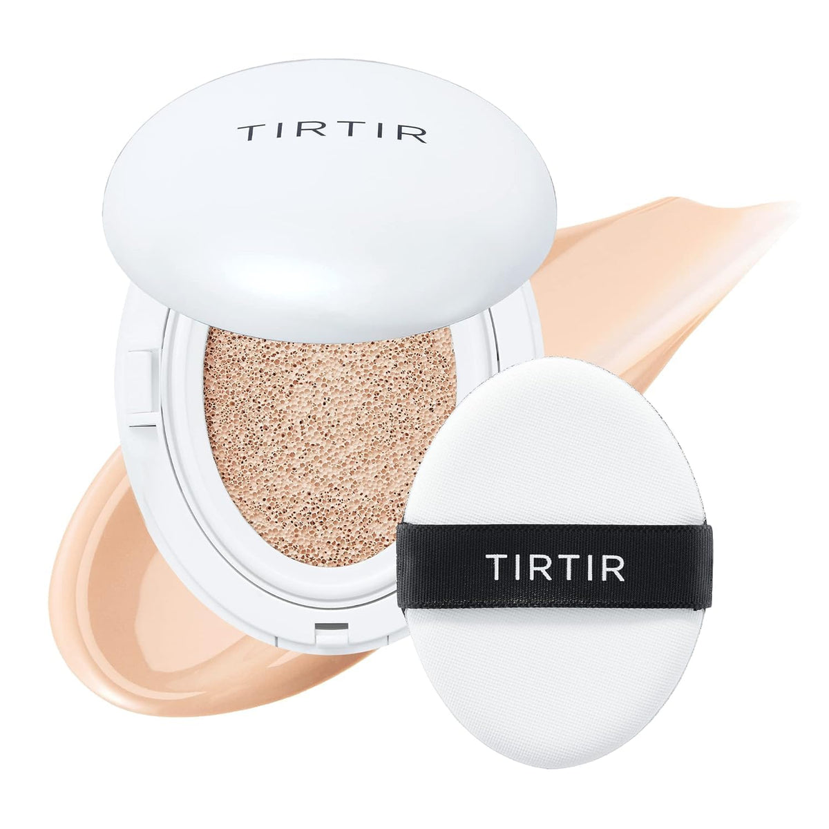 TIRTIR My Glow Cream Cushion porcelain compact with luminous, even coverage