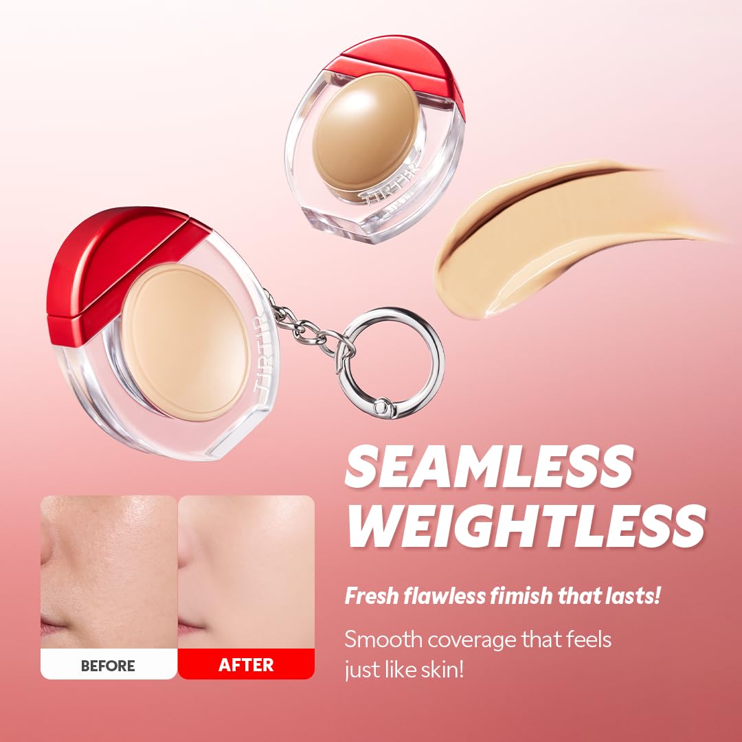 TIRTIR skin fit satin finish delivers natural looking complexion with soft glow