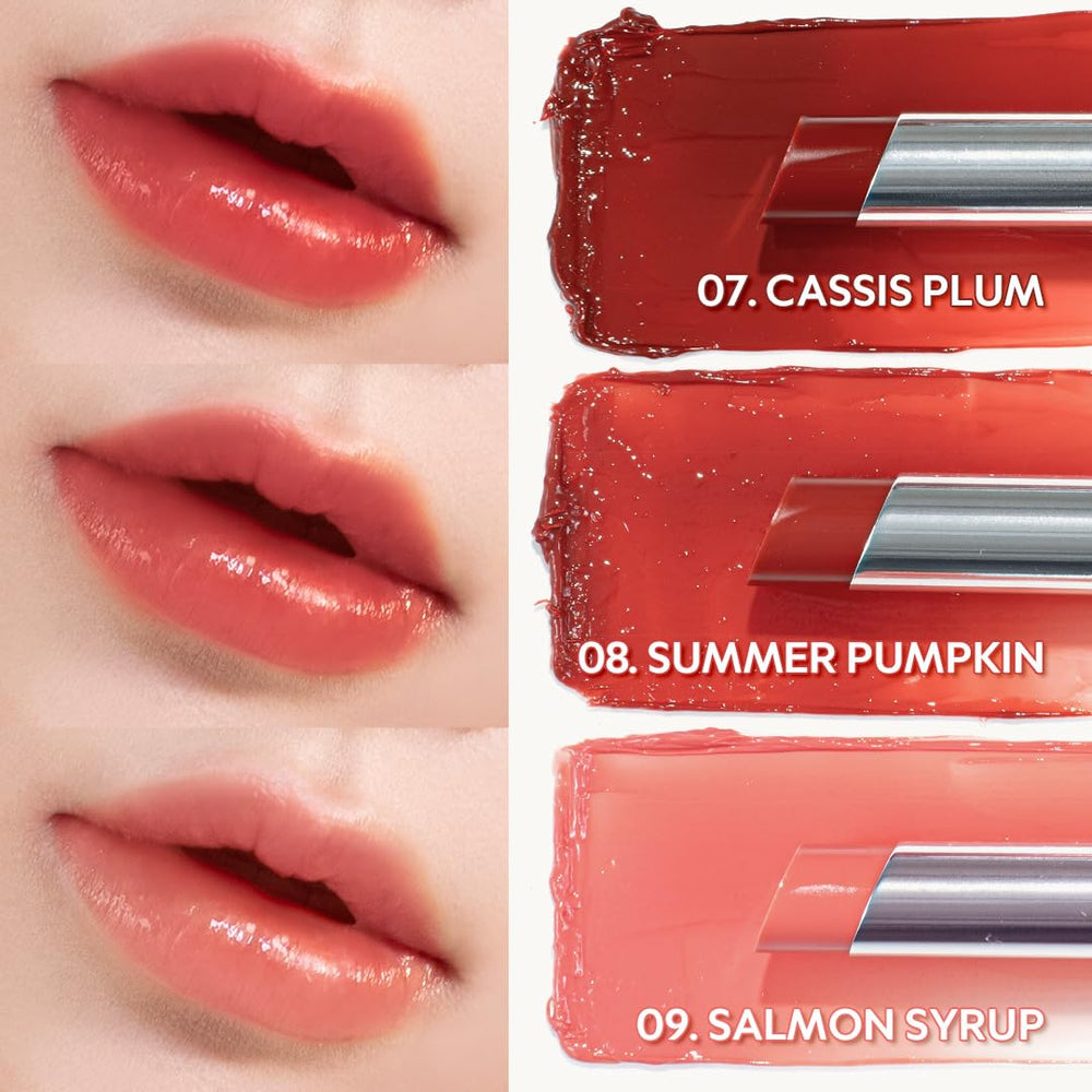 Waterism Glow Melting Balm 03 Sand Mond lifestyle shot suggests daily luminous lip care.