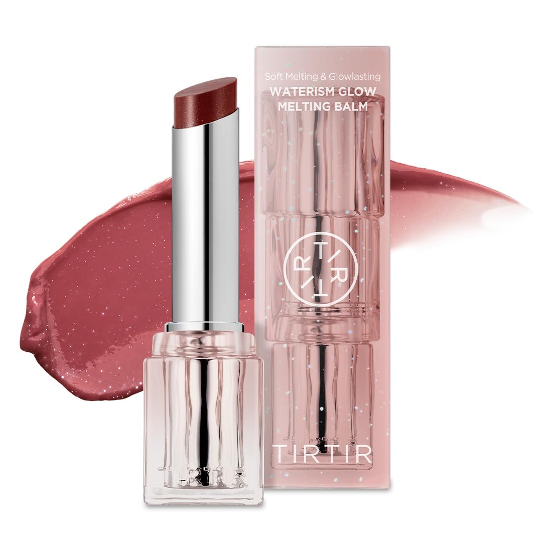TIRTIR Waterism Glow Melting Balm 03 Sand Mond packaging shows premium on-the-go hydration.
