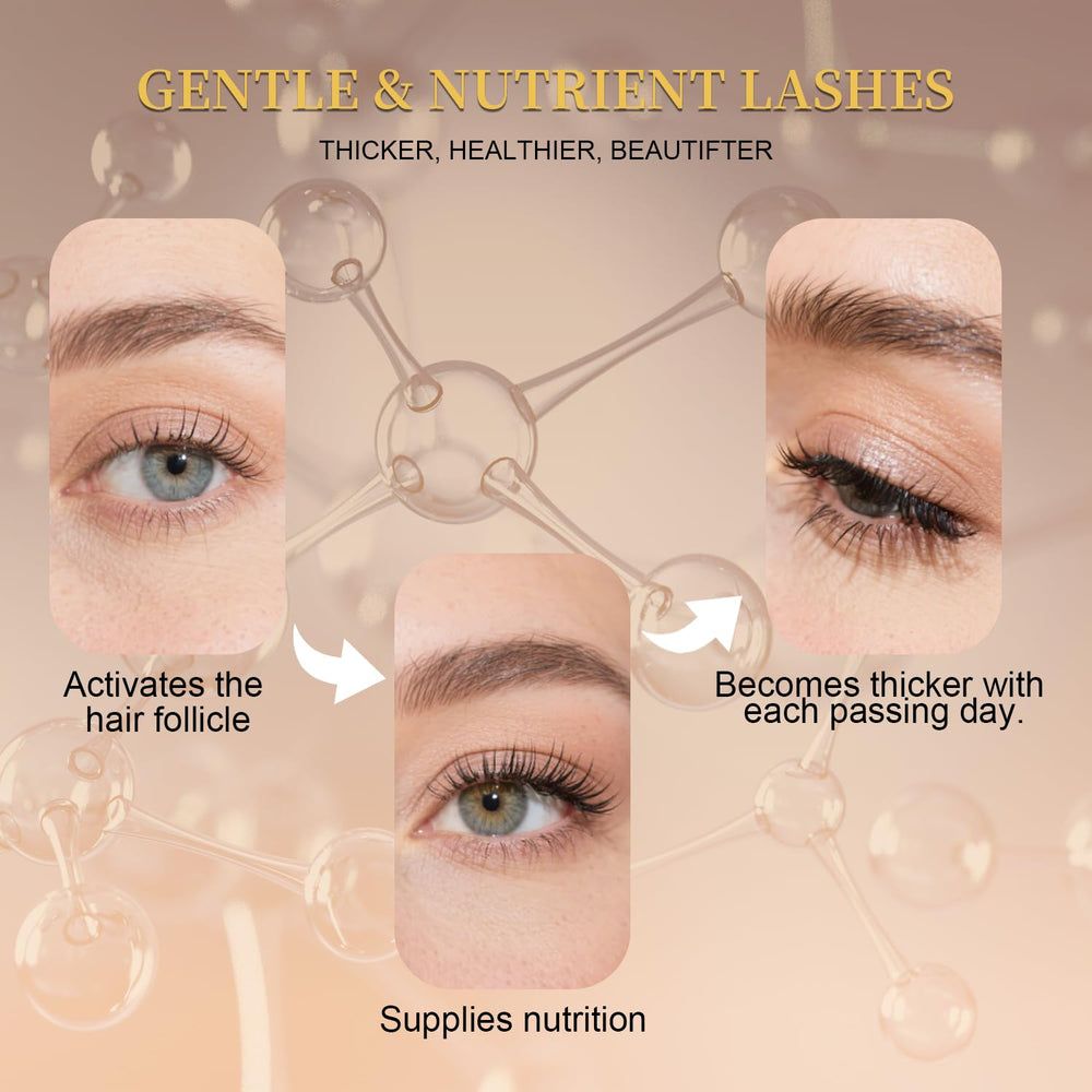Tistees lash serum applied to base of lashes demonstrates simple nightly use before bed.