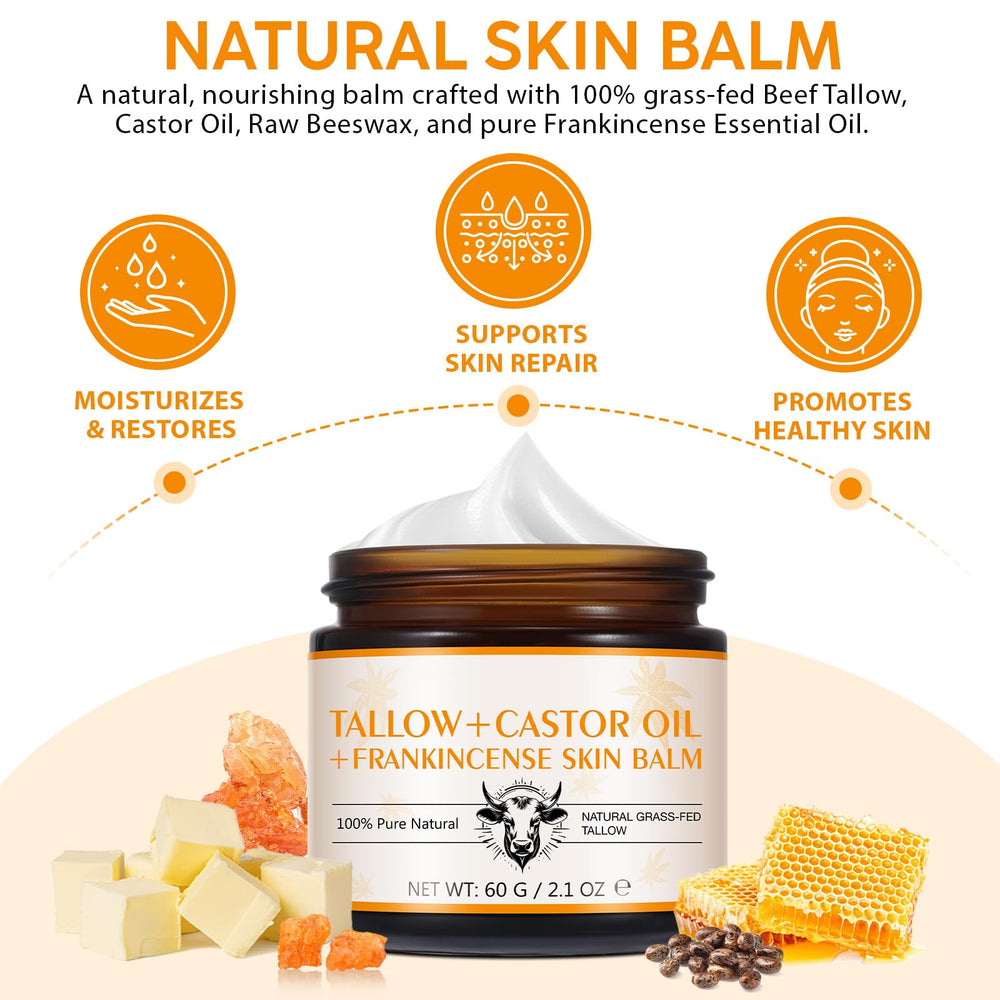 Tiuedu packaging highlights natural ingredients and beeswax moisture barrier.