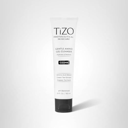 TiZO Cleanser routine application for morning and evening use