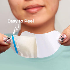 TKTK patches stay on overnight with strong adhesion and a thick center.